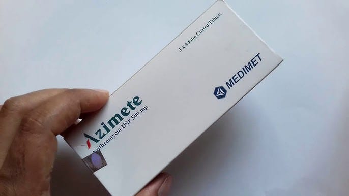 Tablet Azimete 500mg (12pcs) (Medimate)